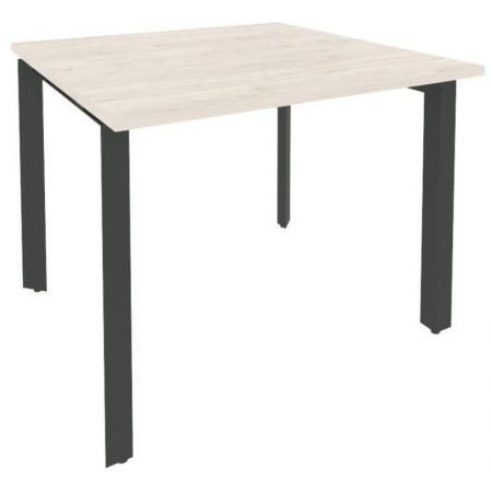 Стол для переговоров Onix-П O.MP-PRG-1.1 (денвер светлый/антрацит, 980х980х750 мм)